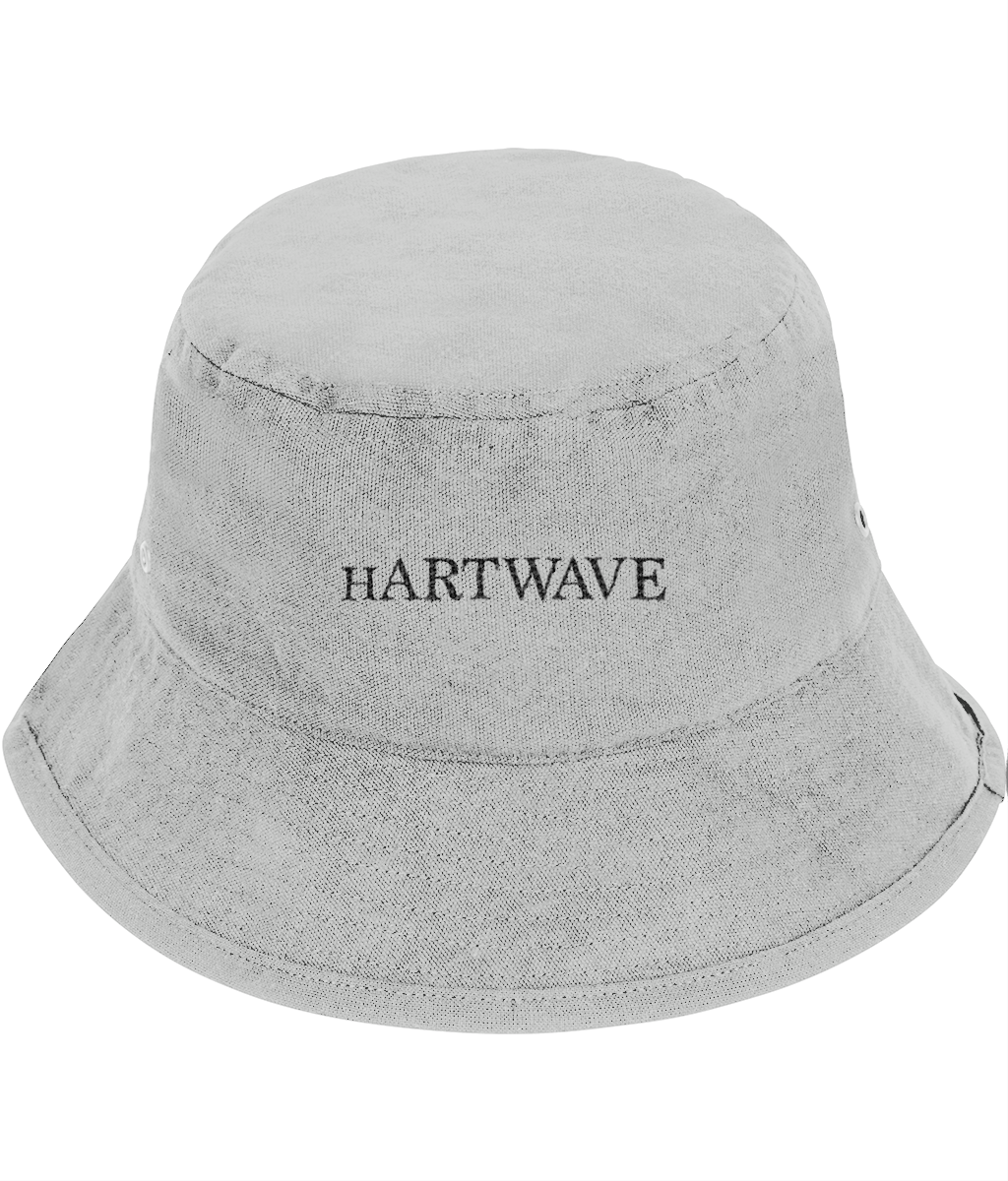 Bucket Hat | Embroidered hARTWAVE text caps
